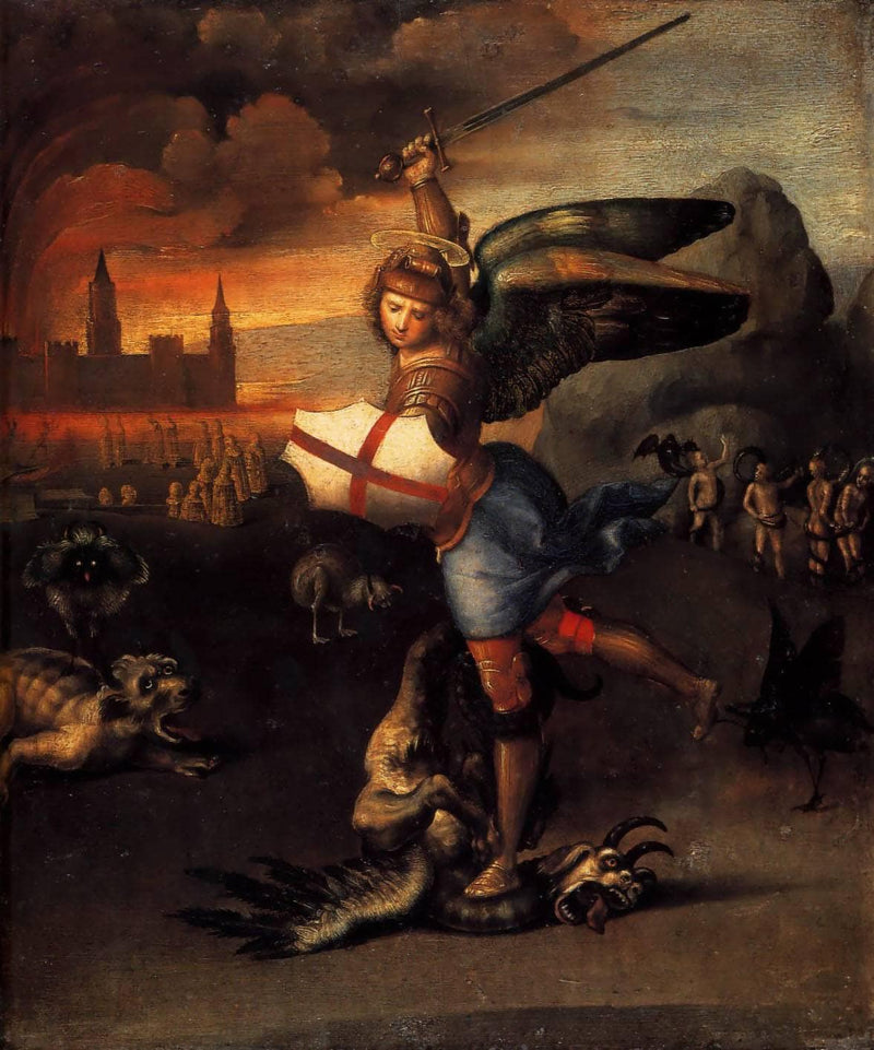 St. Michael by Raphael — Oil Painting Reproduction