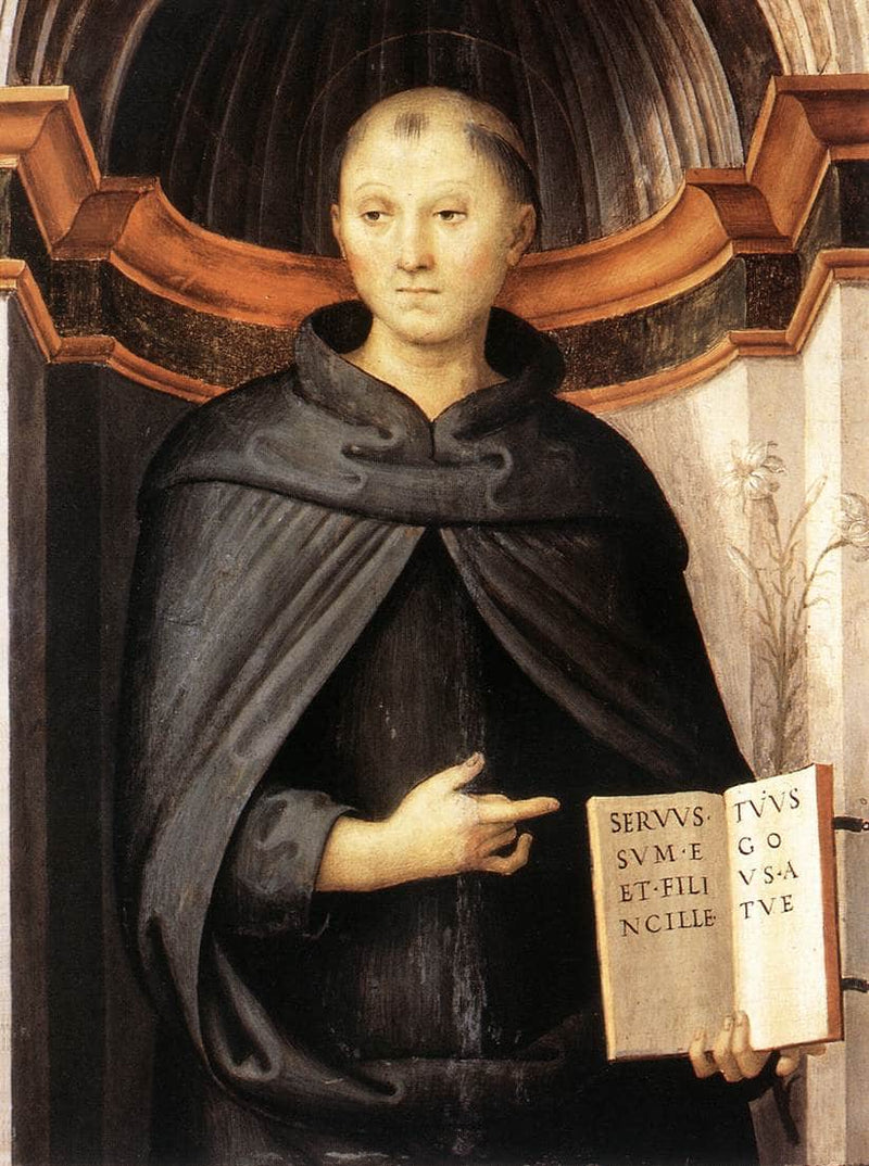 St. Nicholas of Tolentino by Pietro Perugino — Oil Painting Reproduction