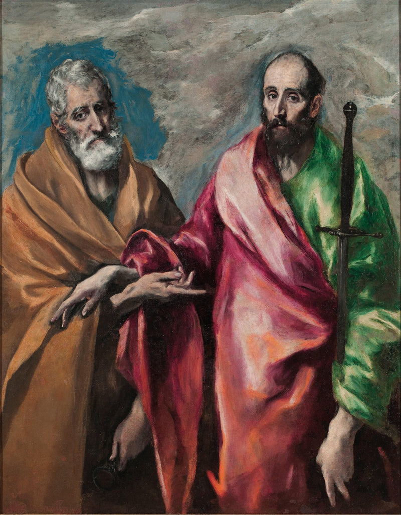 St. Paul and St. Peter by El Greco — Oil Painting Reproduction
