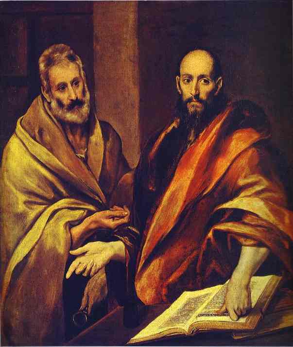 St. Peter and St. Paul by El Greco — Oil Painting Reproduction