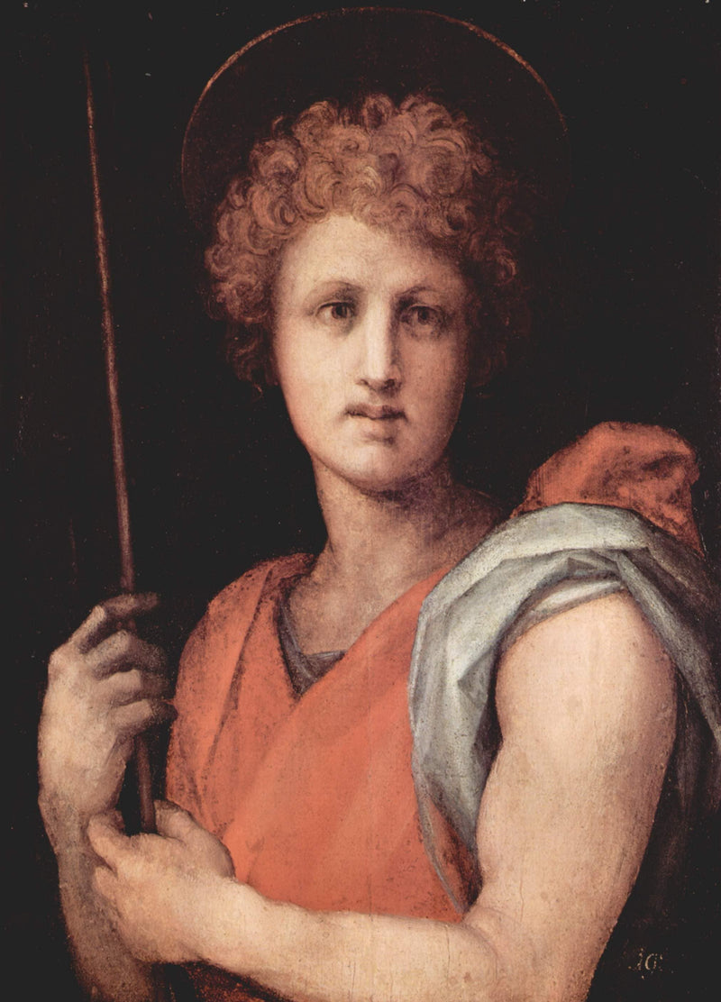 St. Sebastian by Jacopo Pontormo — Oil Painting Reproduction
