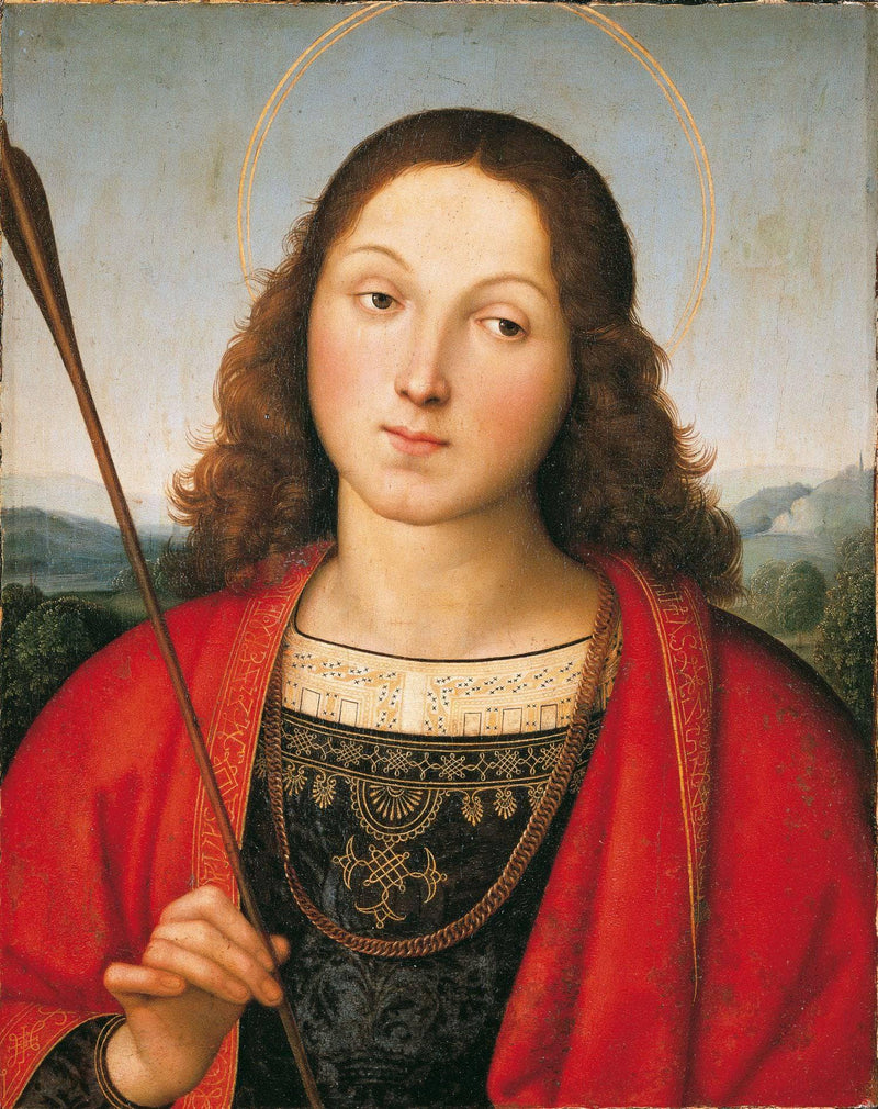 St. Sebastian by Raphael — Oil Painting Reproduction