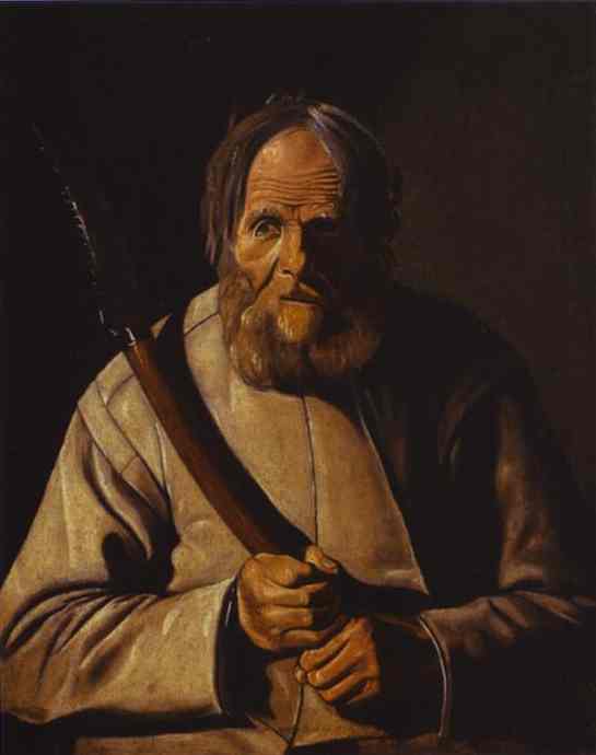 St. Simon by Georges de la Tour — Oil Painting Reproduction