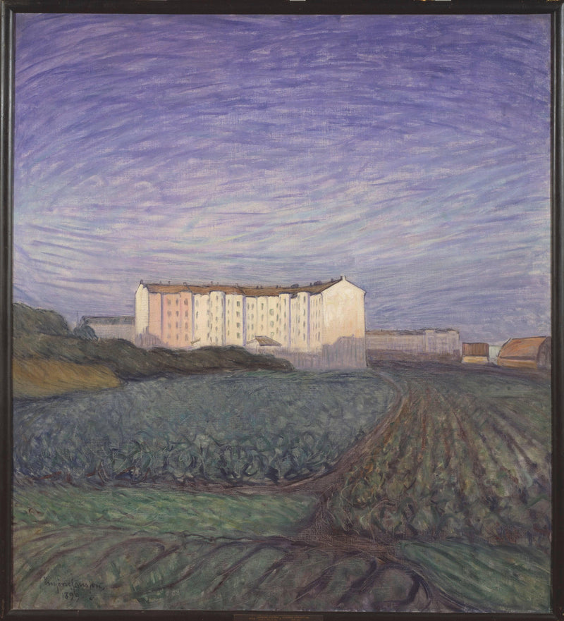 Stadens utkant by Eugène Jansson — Oil Painting Reproduction