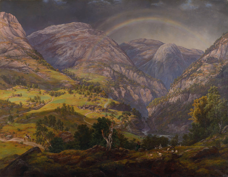 Stalheim by Johan Christian Dahl — Oil Painting Reproduction