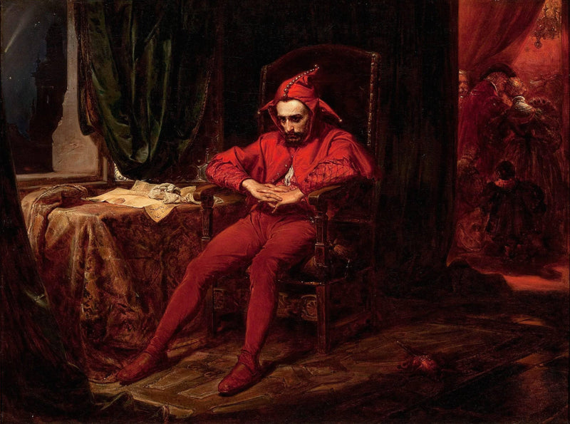 StaÅczyk during a Ball at the Court of Queen by Jan Matejko — Oil Painting Reproduction