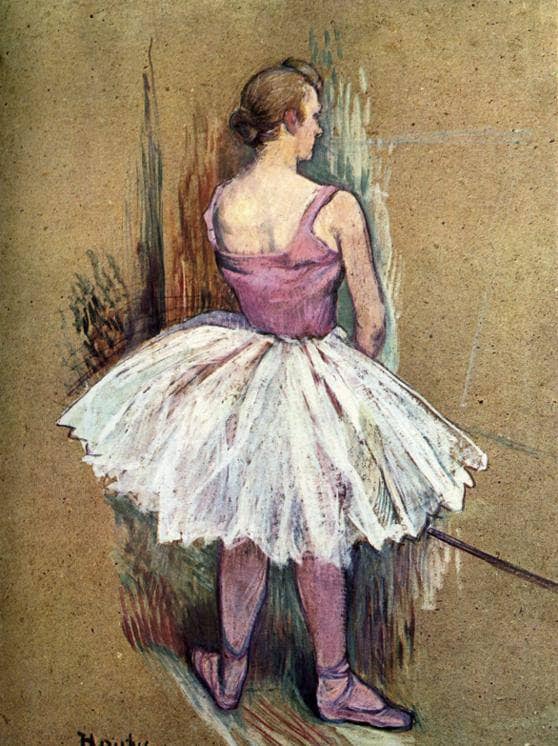 Standing Dancer by Henri de Toulouse-Lautrec — Oil Painting Reproduction