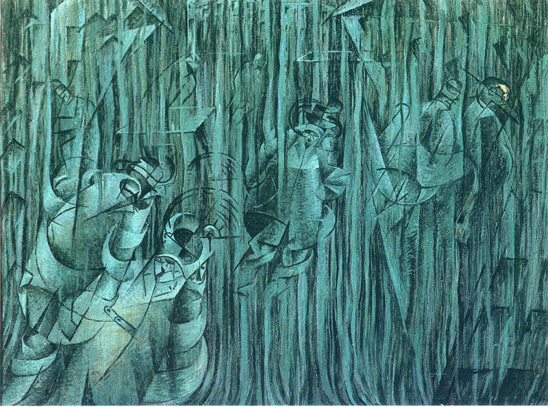 States of Mind III: Those Who Stay by Umberto Boccioni — Oil Painting Reproduction