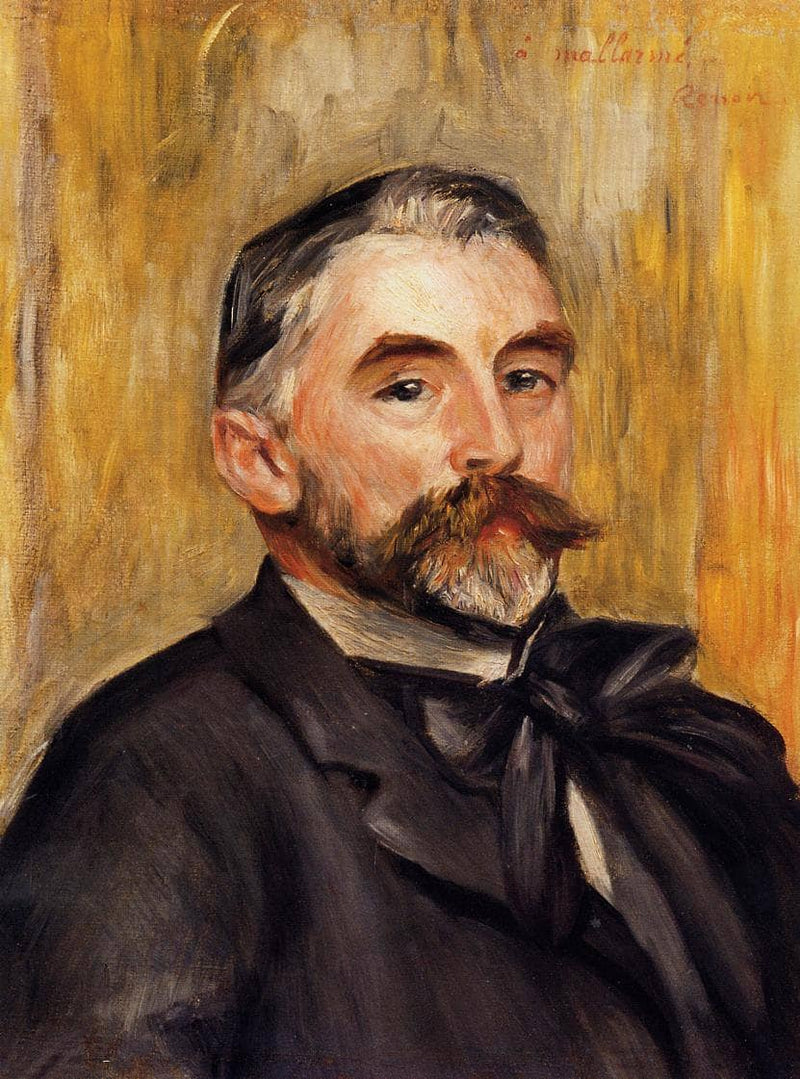Stephane Mallarme by Pierre-Auguste Renoir — Oil Painting Reproduction
