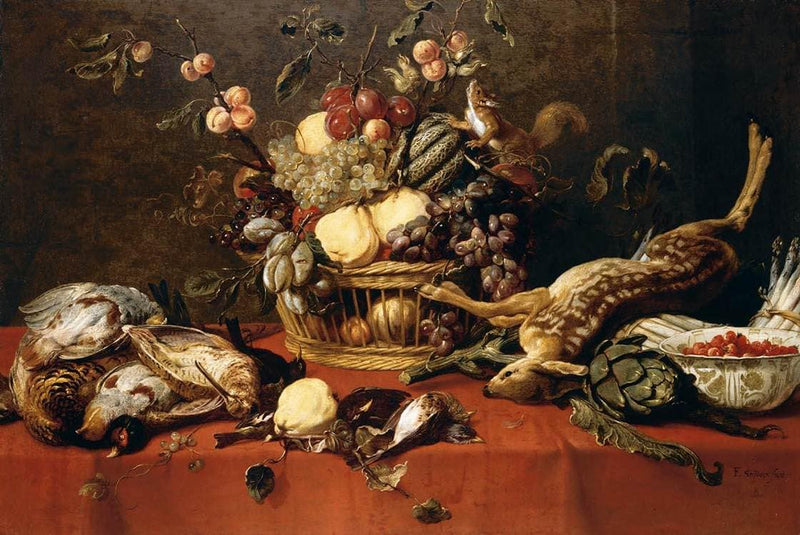 Still Life by Frans Snyders — Oil Painting Reproduction