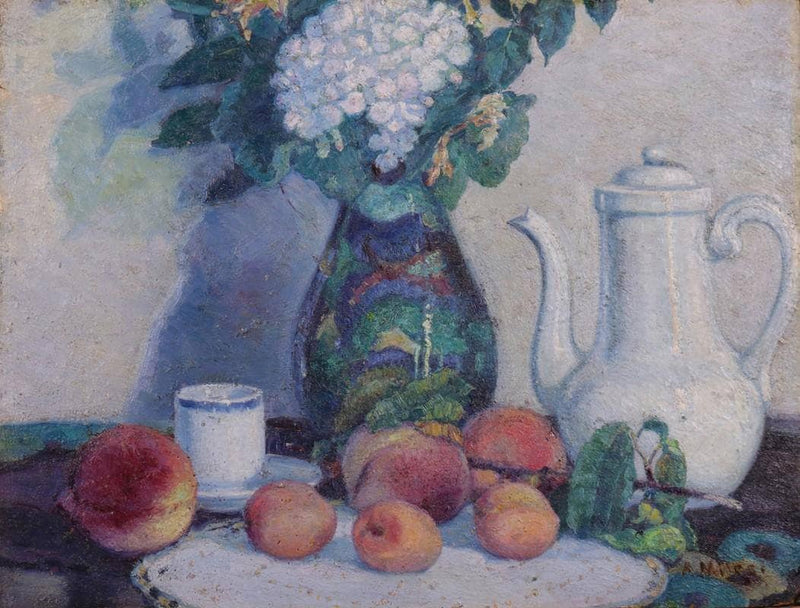 Still life by Alessandro Milesi — Oil Painting Reproduction