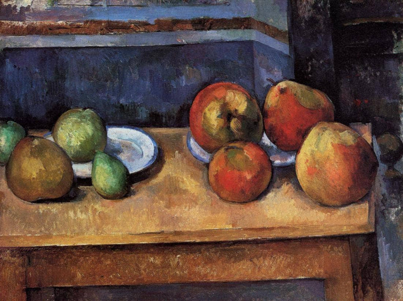 Still Life Apples and Pears by Paul Cezanne — Oil Painting Reproduction