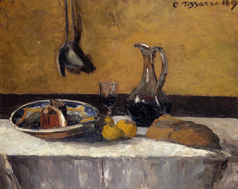 Still Life by Camille Pissarro — Oil Painting Reproduction