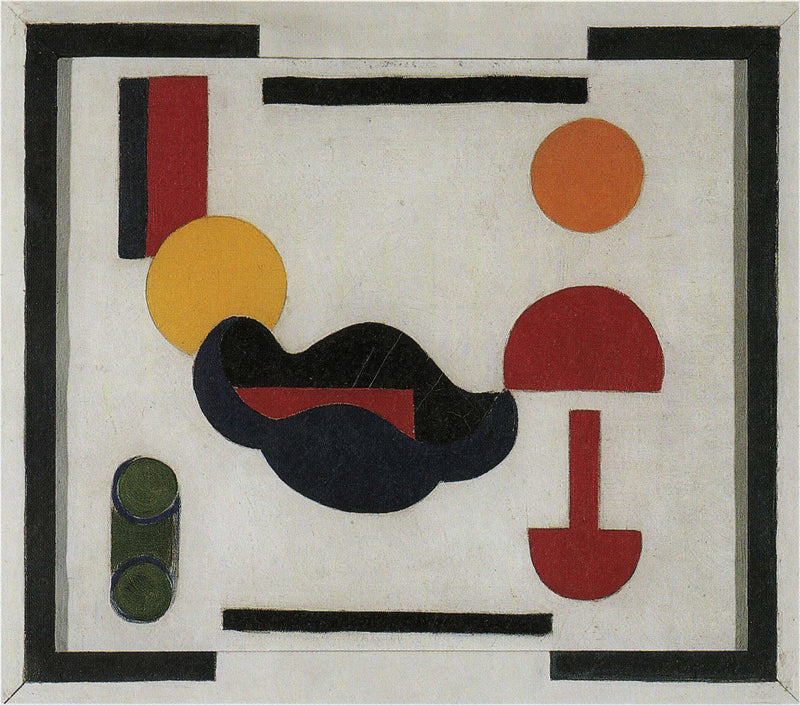 Still Life (Composition V) by Theo van Doesburg — Oil Painting Reproduction
