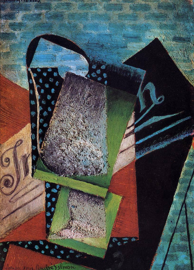 Still Life (dedicated to Andre Salmon) by Juan Gris — Oil Painting Reproduction
