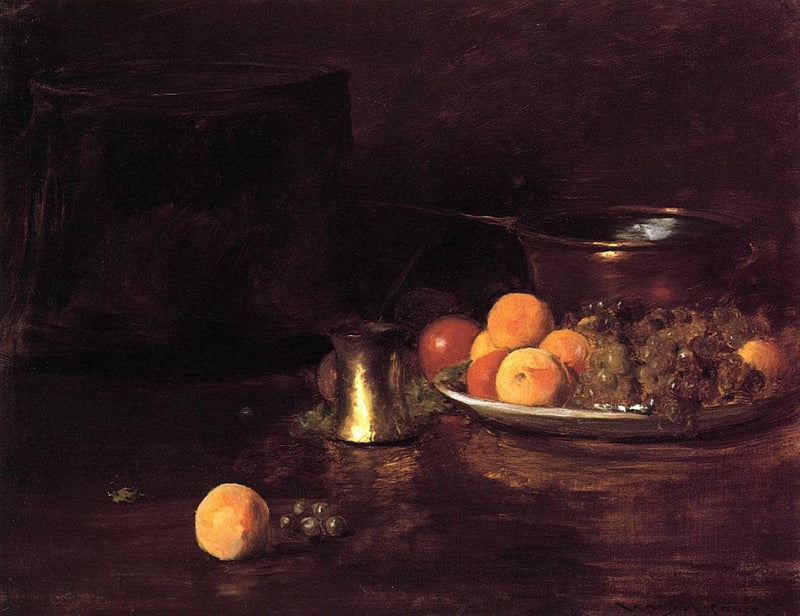 Still Life - Fruit by William Merritt Chase — Oil Painting Reproduction