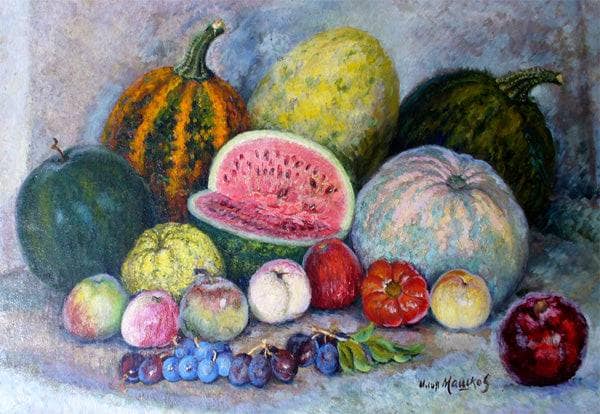 Still life by Ilya Mashkov — Oil Painting Reproduction