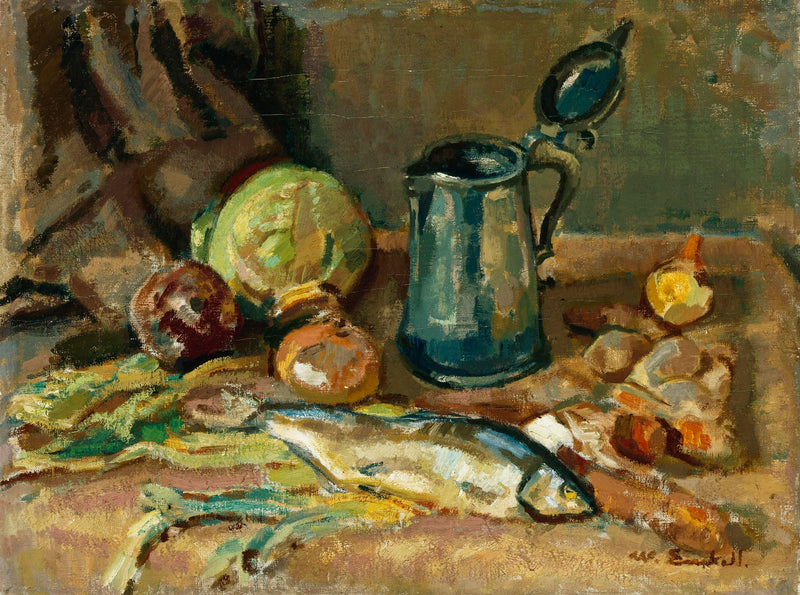 Still Life by Magnus Enckell — Oil Painting Reproduction