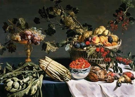 Still Life of Fruit in a Wicker Basket by Frans Snyders — Oil Painting Reproduction