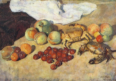 Still Life with crabs in modern living room