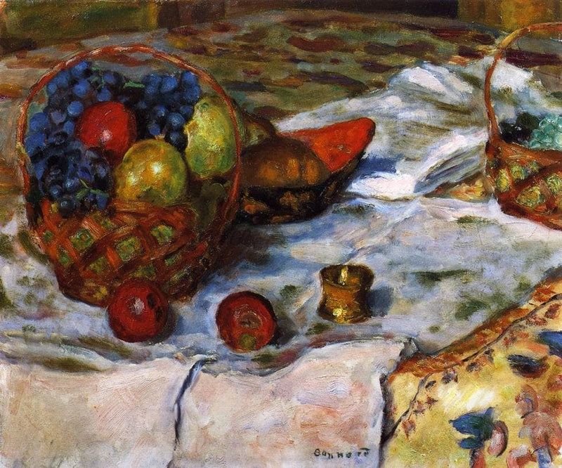 Still LIfe with Earthenware Dish by Pierre Bonnard — Oil Painting Reproduction