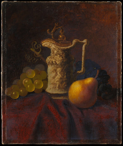 Still Life with Ewer and Fruit in entryway