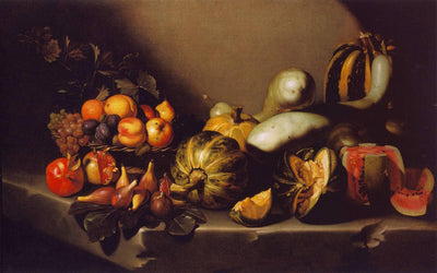 Still Life with Fruit in dining room