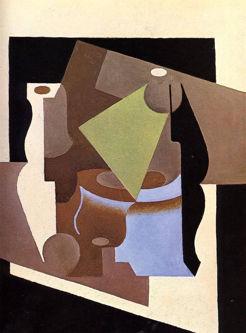 Still Life with Lamp by Juan Gris — Oil Painting Reproduction