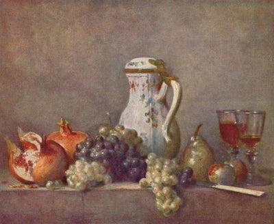 Still Life with Porcelain Teapot in modern living room