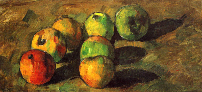 Still life with seven apples by Paul Cezanne, Oil Painting Reproduction
