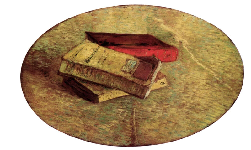 Still Life with Three Books by Vincent van Gogh — Oil Painting Reproduction