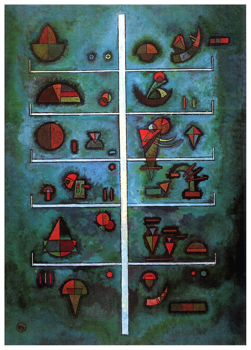 Storeys by Wassily Kandinsky — Oil Painting Reproduction