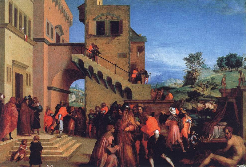 Stories of Joseph by Andrea del Sarto — Oil Painting Reproduction