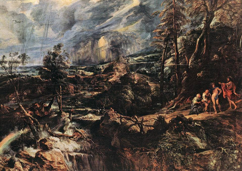 Stormy Landscape by Peter Paul Rubens — Oil Painting Reproduction