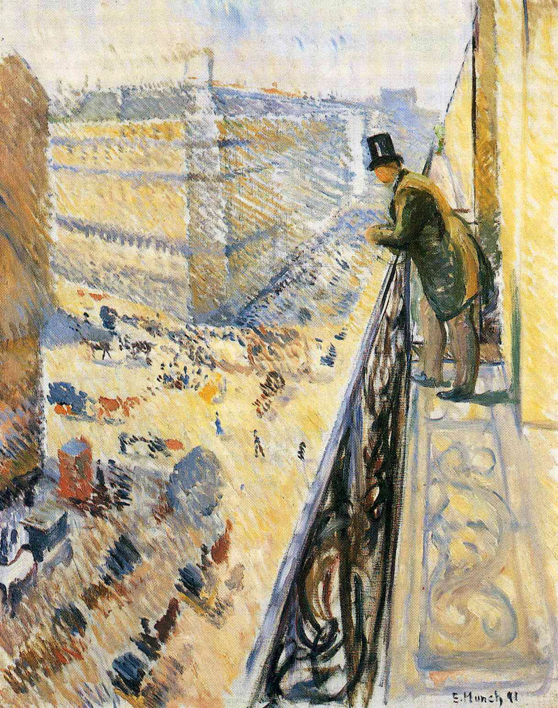 Street Lafayette by Edvard Munch — Oil Painting Reproduction