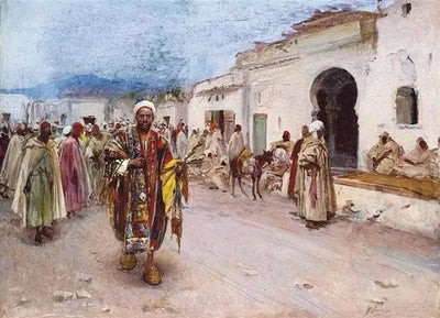 Street vendor in home office