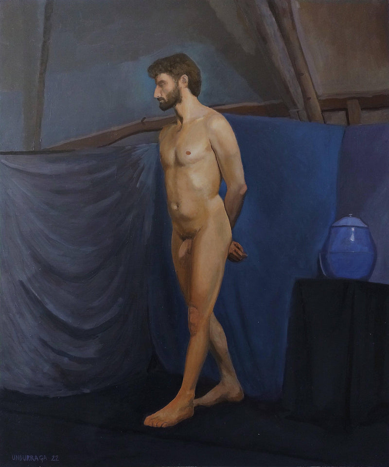 Studio Escalier II by Gregorio Undurraga — Oil Painting Reproduction