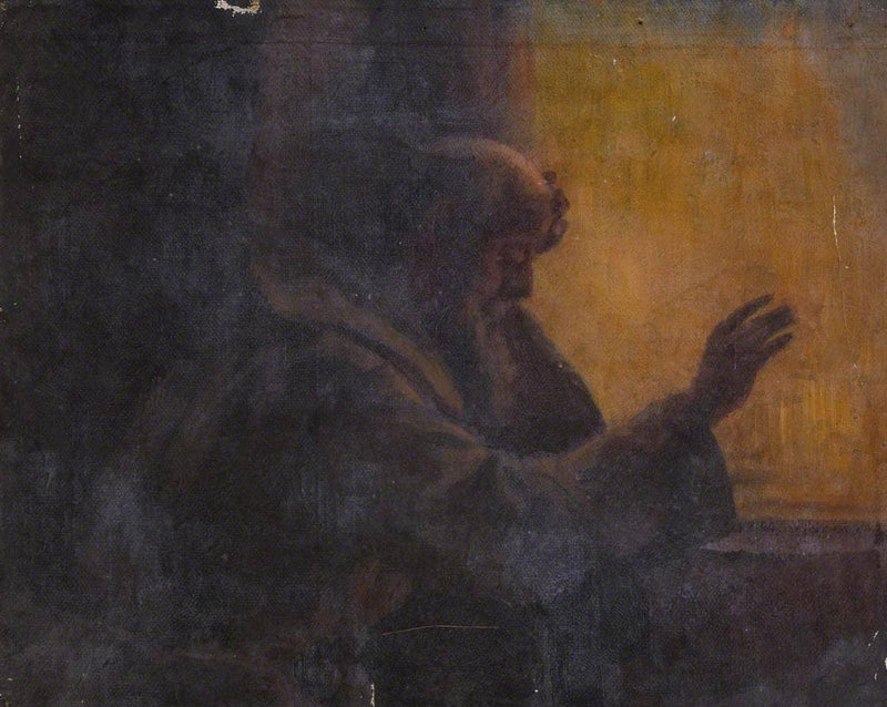 Study for a Monk by a Window by Thomas Stuart Smith — Oil Painting Reproduction