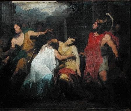 Study for the Death of Lucretia by Pierre-Narcisse Guerin — Oil Painting Reproduction