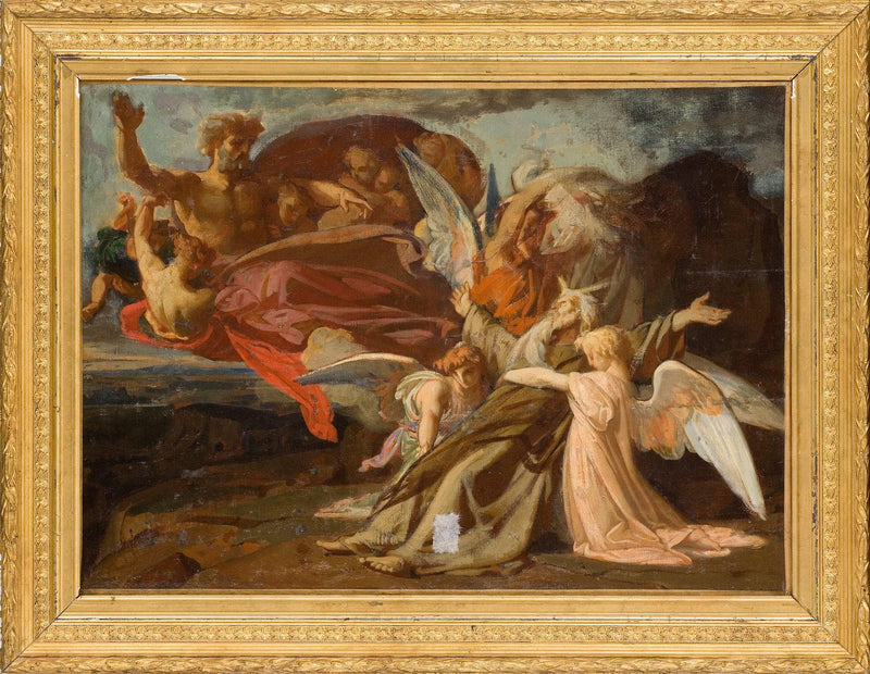Study for the Death of Moses by Alexandre Cabanel — Oil Painting Reproduction