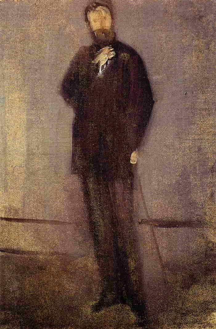 Study for the Portrait of F. R. Leyland by James McNeill Whistler — Oil Painting Reproduction