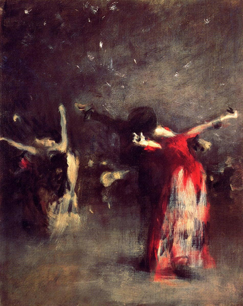 Study for The Spanish Dance by John Singer Sargent — Oil Painting Reproduction