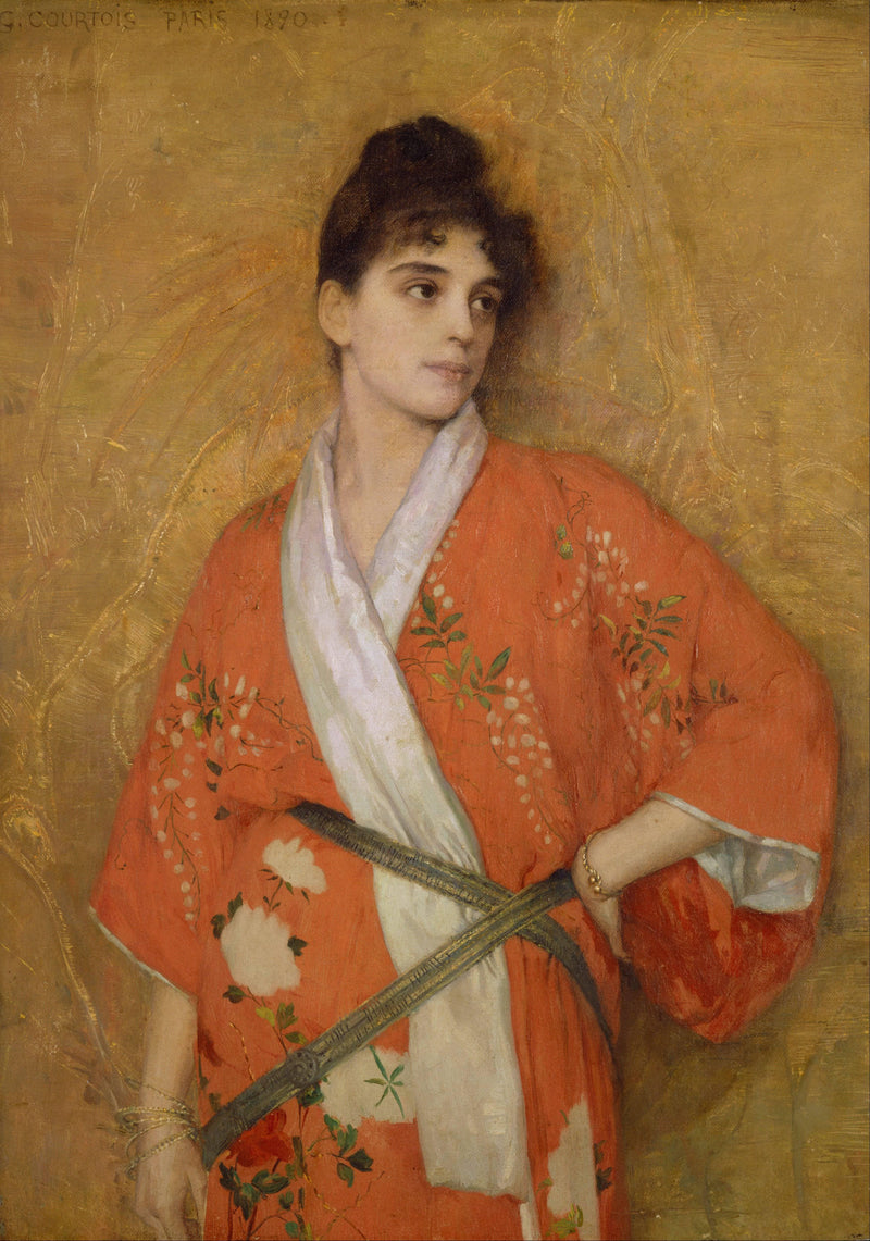 Study by Gustave-Claude-Etienne Courtois — Oil Painting Reproduction