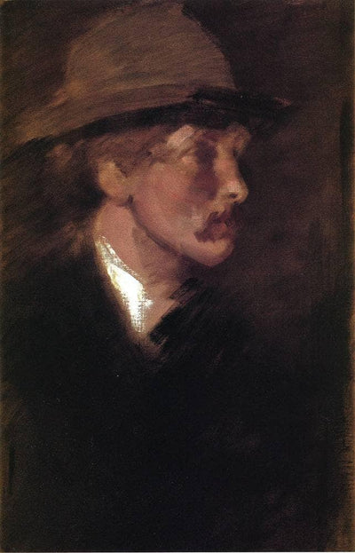 Study of a Head in entryway