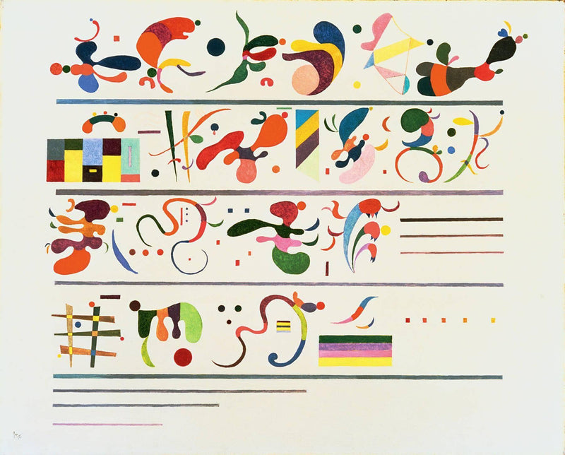 Succession by Wassily Kandinsky — Oil Painting Reproduction