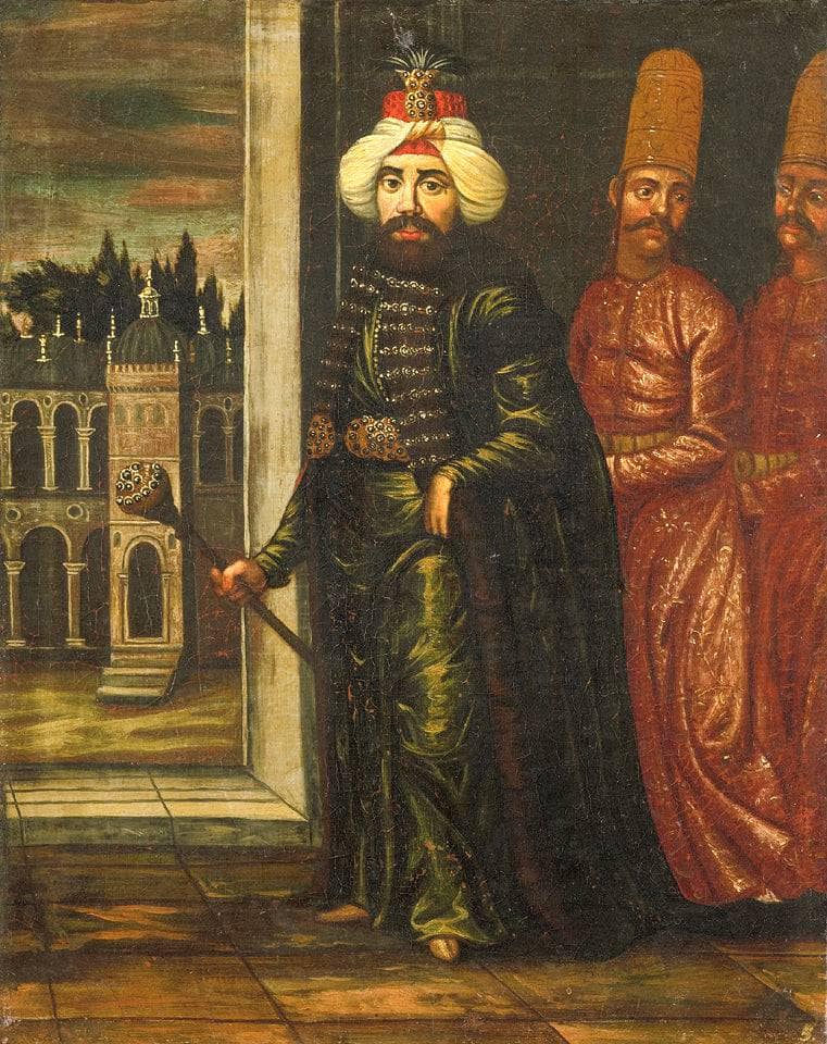 Sultan Ahmed III by Jean Baptiste Vanmour — Oil Painting Reproduction