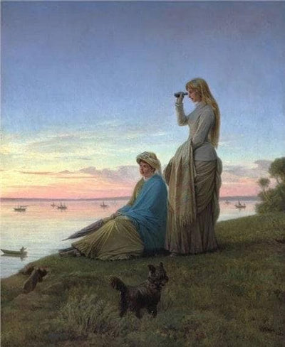 Summer Evening by the Sound in dining room