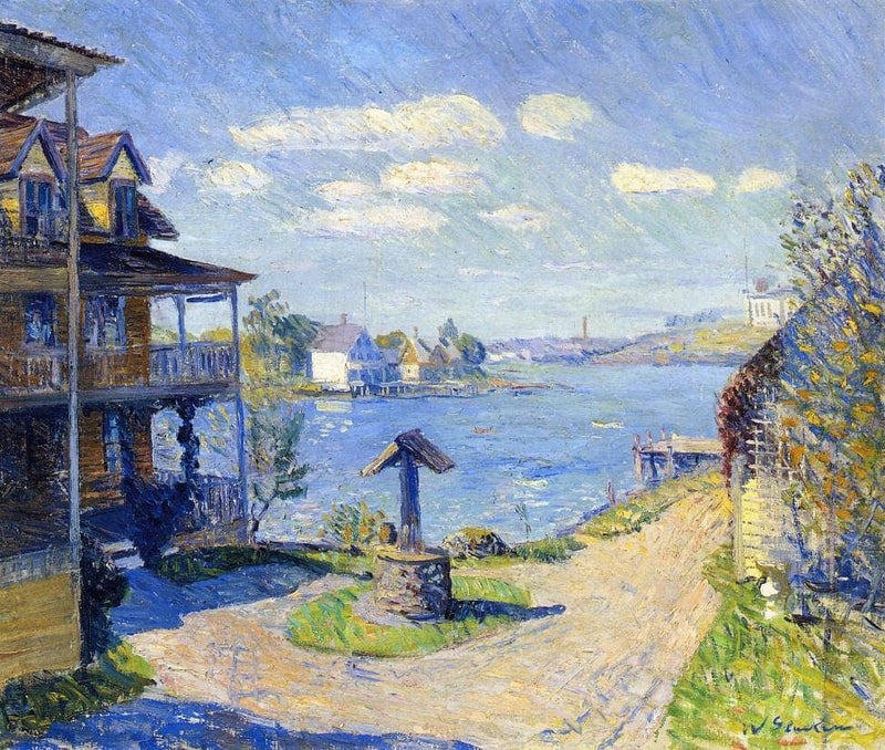 Summer Hotel by William James Glackens — Oil Painting Reproduction