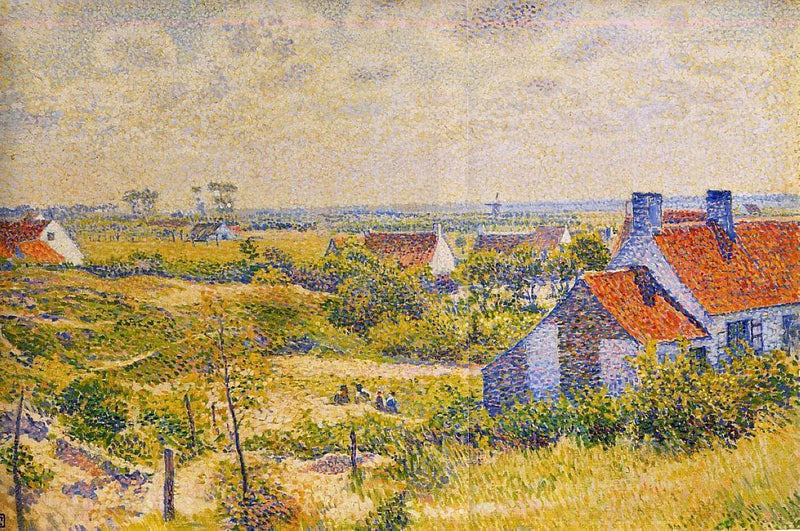 Summer Landscape of the Moor by Theo van Rysselberghe — Oil Painting Reproduction