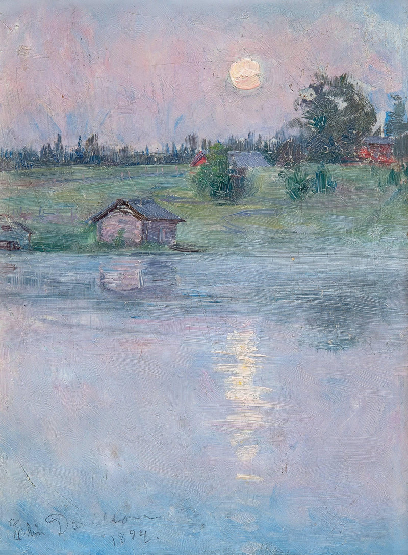 Summer Night by Elin Danielson-Gambogi — Oil Painting Reproduction